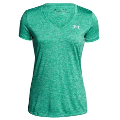 Women's Under Armour Tech™ Twist V-Neck Tee -Under Armor shop 2633463 Birdie Green