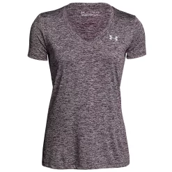 Women's Under Armour Tech™ Twist V-Neck Tee -Under Armor shop 2633463 Merlot