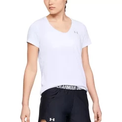 Women's Under Armour Tech™ Twist V-Neck Tee -Under Armor shop 2633463 White