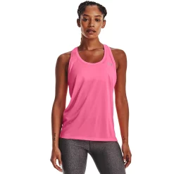 Women's Under Armour Tech Tank -Under Armor shop 2897117 Pink Punk