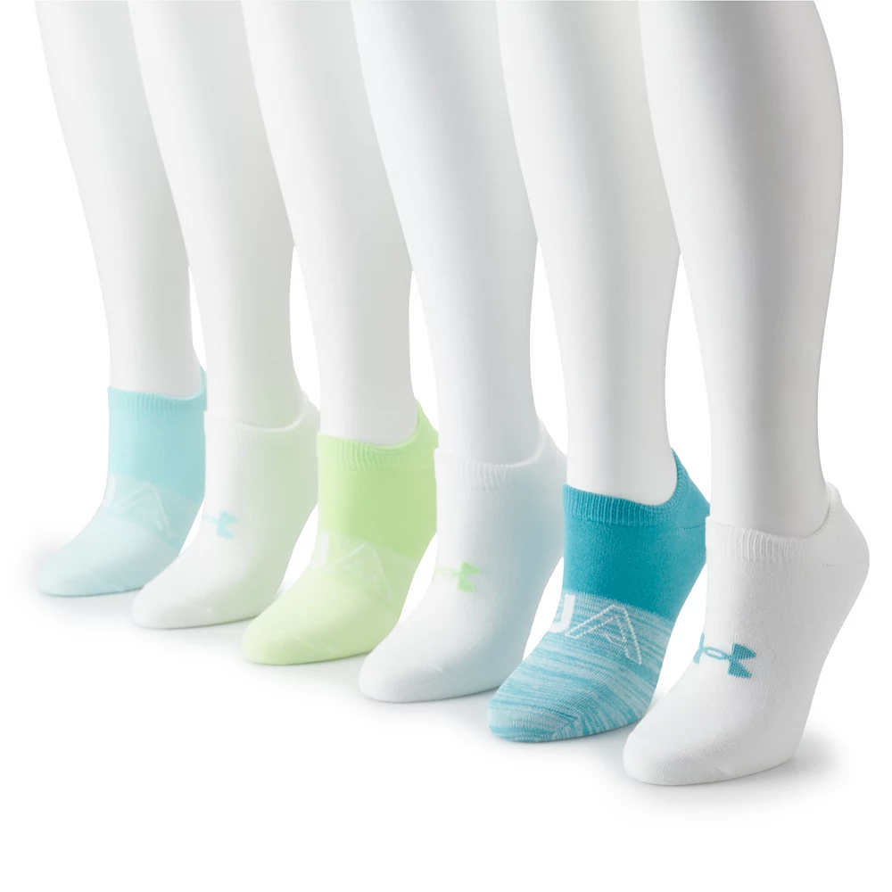 Women's Under Armour 6-Pack Essential No-Show Socks Women's Under Armour 6-Pack Essential No-Show Socks -Under Armor shop 3631558 Breeze