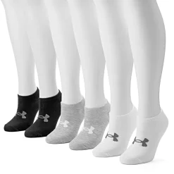 Women's Under Armour 6-Pack Essential No-Show Socks 10 Women's Under Armour 6-Pack Essential No-Show Socks -Under Armor shop 3631558 Neutral