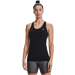 Women's Under Armour HeatGear® Racerback Tank -Under Armor shop 3862152 Black