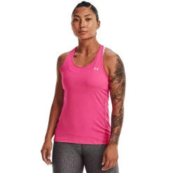 Women's Under Armour HeatGear® Racerback Tank -Under Armor shop 3862152 Electro Pink