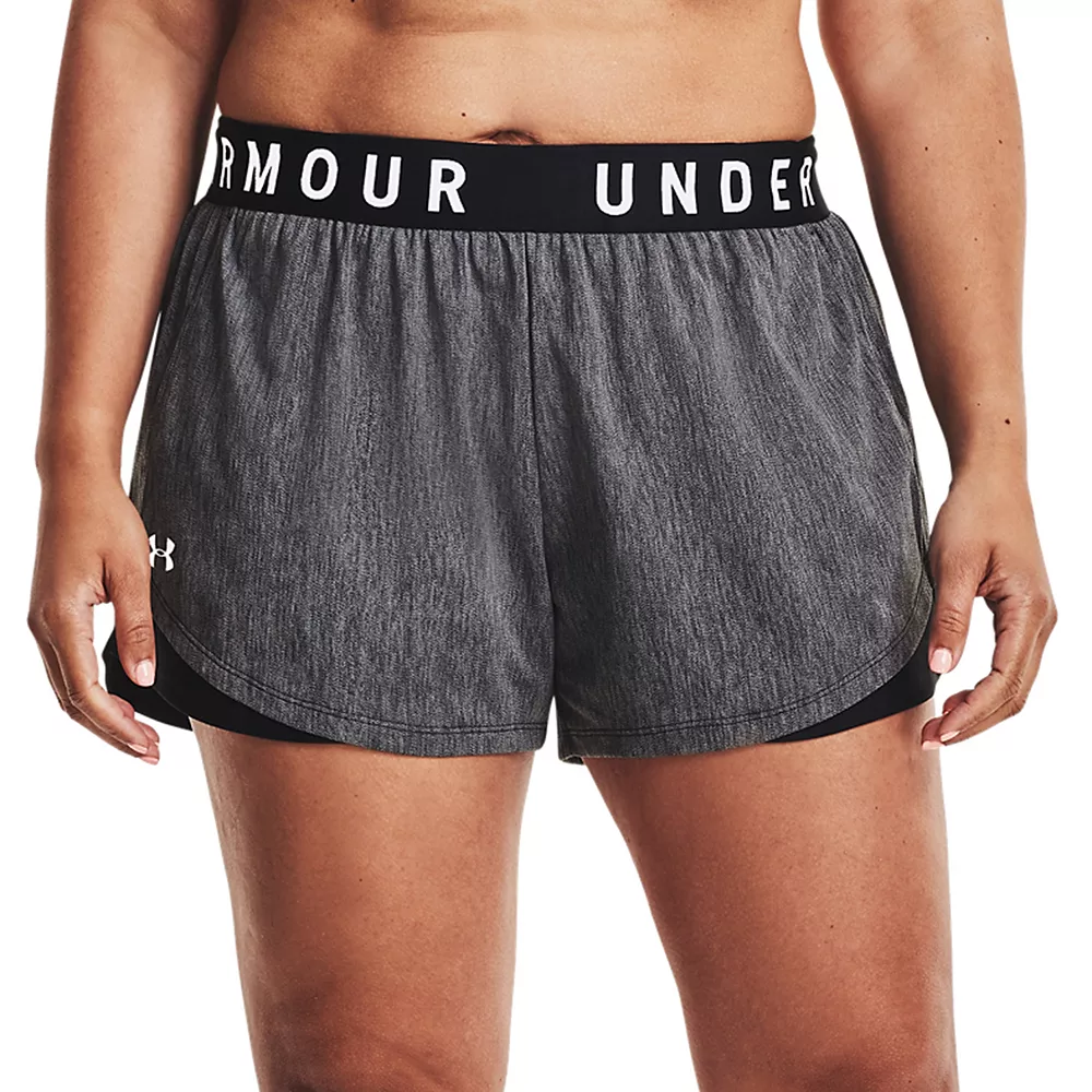Plus Size Under Armour Play Up 3.0 Shorts Plus Size Under Armour Play Up 3.0 Shorts -Under Armor shop 3974814 Black Black