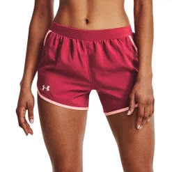 Women's Under Armour Fly By 2.0 Running Shorts 10 Women's Under Armour Fly By 2.0 Running Shorts -Under Armor shop 3979273 Black Rose Pink