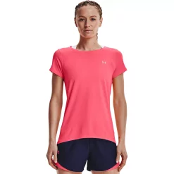 Women's Under Armour HeatGear® Crewneck Tee 7 Women's Under Armour HeatGear® Crewneck Tee -Under Armor shop 4246032 Brilliance Pink