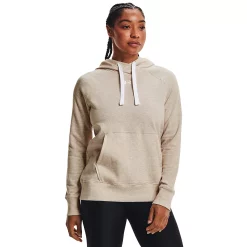 Women's Under Armour Rival Fleece Hoodie -Under Armor shop 4246168 Oatmeal Heather