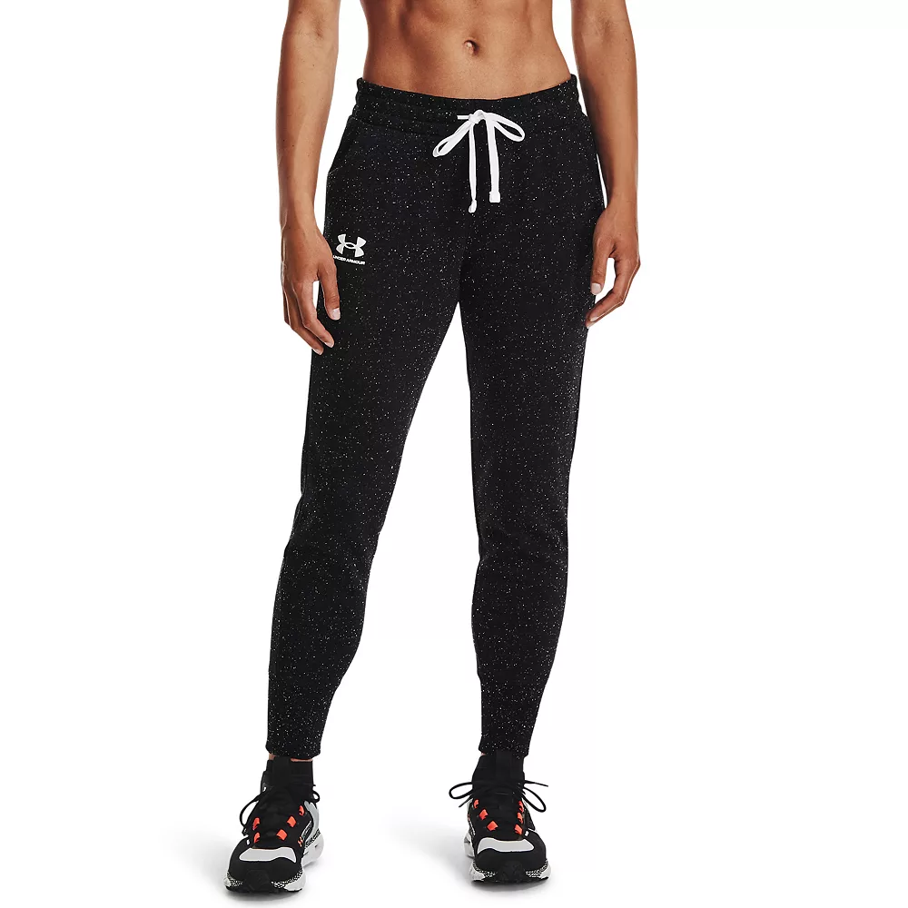 Women's Under Armour Rival Fleece Jogger Pants - Image 2