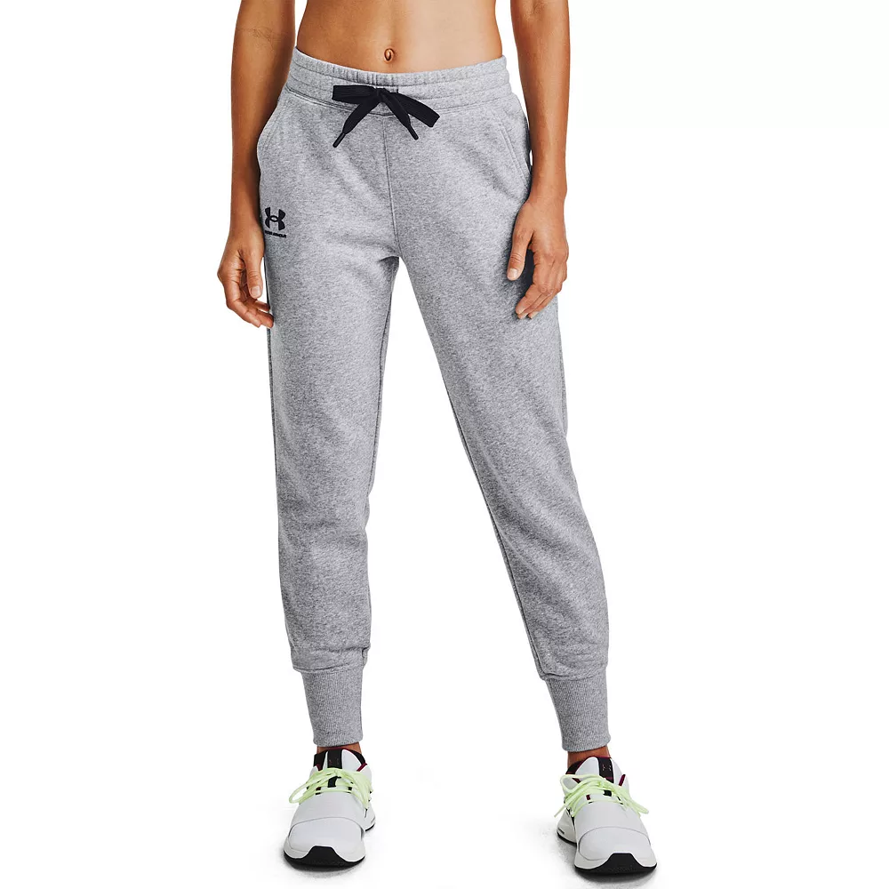 Women's Under Armour Rival Fleece Jogger Pants - Image 6