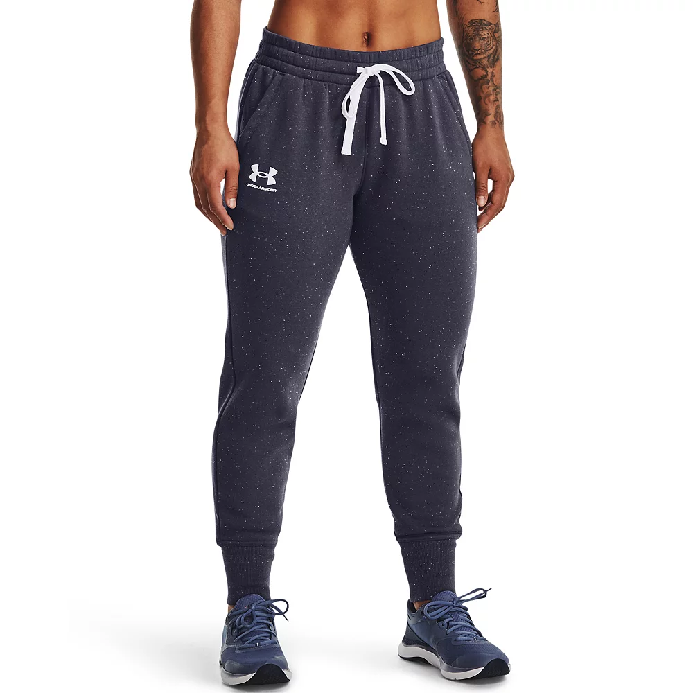 Women's Under Armour Rival Fleece Jogger Pants - Image 10