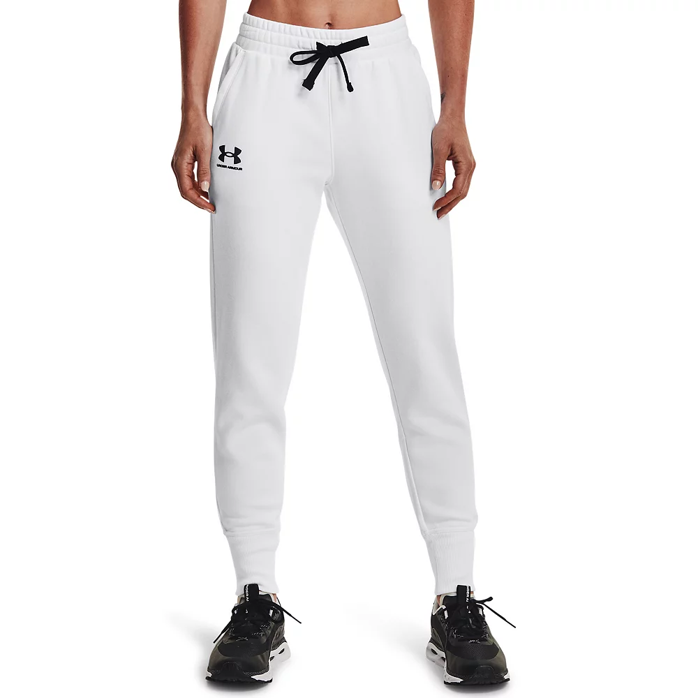 Women's Under Armour Rival Fleece Jogger Pants - Image 11