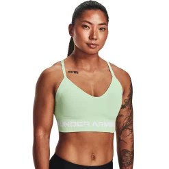 Under Armour Seamless Low-Impact Sports Bra -Under Armor shop 4246206 Aqua Foam