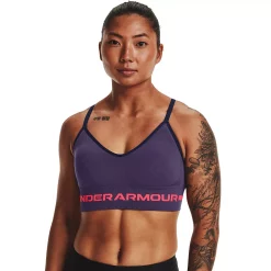 Under Armour Seamless Low-Impact Sports Bra -Under Armor shop 4246206 Twilight Purple