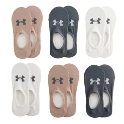 Women's Under Armour 6-Pack Breathe Lite Ultra Low Socks -Under Armor shop 4521996 ALT2