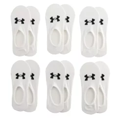 Women's Under Armour 6-Pack Breathe Lite Ultra Low Socks -Under Armor shop 4521996 ALT4