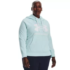 Plus Size Under Armour Rival Fleece Logo Hoodie