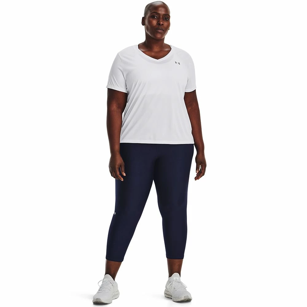 Plus Size Under Armour HeatGear® High-Waisted Capri Leggings Plus Size Under Armour HeatGear® High-Waisted Capri Leggings -Under Armor shop 4549576 ALT2