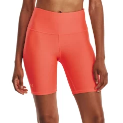 Women's Under Armour HeatGear® 8-in. Bike Shorts -Under Armor shop 4550739 After Burn White