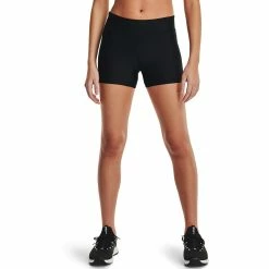 Women's Under Armour HeatGear® Midrise Shorty Shorts -Under Armor shop 4550817 Black