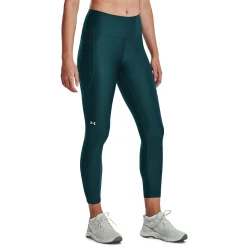 Women's Under Armour HeatGear® No-Slip High-Waisted Ankle Leggings -Under Armor shop 4551355 Tourmaline Teal