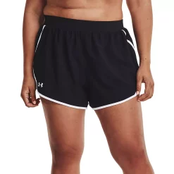Plus Size Under Armour Fly By 2.0 Shorts -Under Armor shop 4553193 Black Black
