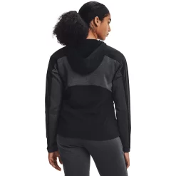 Women's Under Armour Essential Hooded Water-Resistant Sweater Jacket 2 Women's Under Armour Essential Hooded Water-Resistant Sweater Jacket -Under Armor shop 4892350 ALT