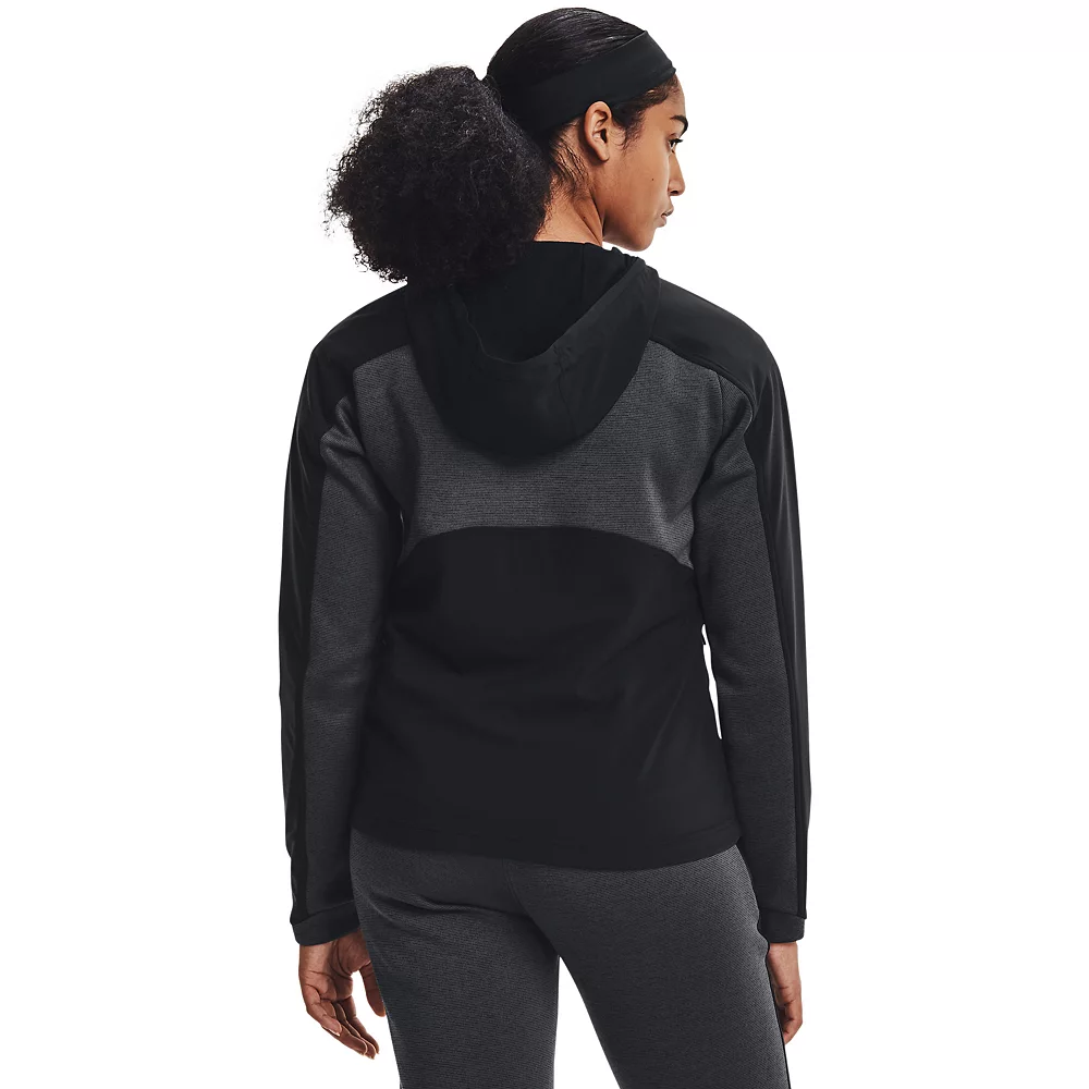Women's Under Armour Essential Hooded Water-Resistant Sweater Jacket Women's Under Armour Essential Hooded Water-Resistant Sweater Jacket -Under Armor shop 4892350 ALT