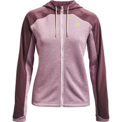 Women's Under Armour Essential Hooded Water-Resistant Sweater Jacket 3 Women's Under Armour Essential Hooded Water-Resistant Sweater Jacket -Under Armor shop 4892350 ALT2
