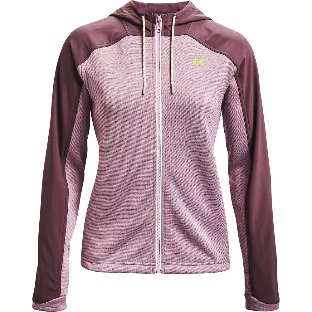Women's Under Armour Essential Hooded Water-Resistant Sweater Jacket Women's Under Armour Essential Hooded Water-Resistant Sweater Jacket -Under Armor shop 4892350 ALT2