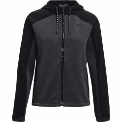 Women's Under Armour Essential Hooded Water-Resistant Sweater Jacket 6 Women's Under Armour Essential Hooded Water-Resistant Sweater Jacket -Under Armor shop 4892350 ALT5