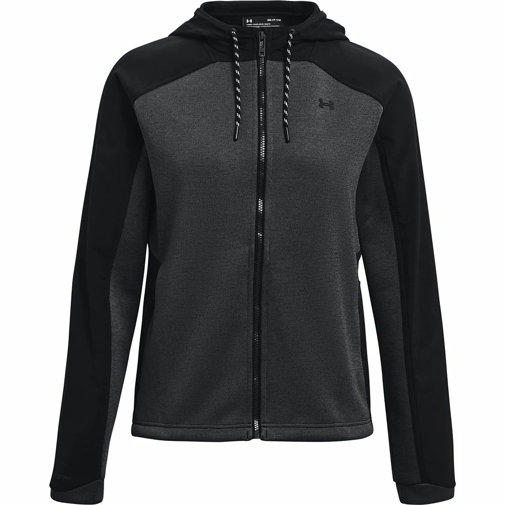 Women's Under Armour Essential Hooded Water-Resistant Sweater Jacket Women's Under Armour Essential Hooded Water-Resistant Sweater Jacket -Under Armor shop 4892350 ALT5