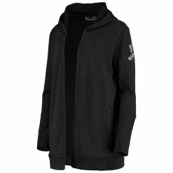 Women's Under Armour Black San Francisco Giants Fleece Tri-Blend Performance Hoodie Cardigan -Under Armor shop 4964630 ALT2