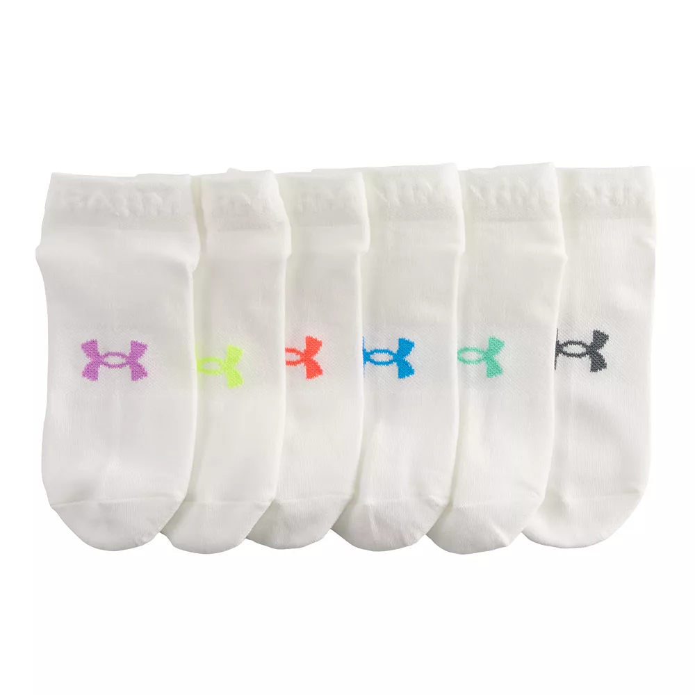 Women's Under Armour 6-Pack Essential Low Cut Socks Women's Under Armour 6-Pack Essential Low Cut Socks -Under Armor shop 4999066 ALT2