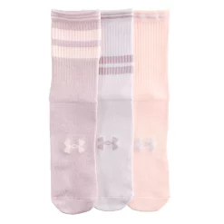 Women's Under Armour 3-Pack Essential Crew Socks 4 Women's Under Armour 3-Pack Essential Crew Socks -Under Armor shop 5003780 ALT2