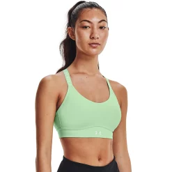 Under Armour UA Infinity Medium-Impact Sports Bra -Under Armor shop 5004338 Aqua Foam