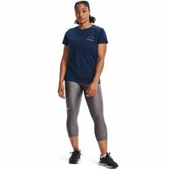 Women's Under Armour Freedom Veterans Day Banner Crewneck Tee -Under Armor shop 5011932 ALT2
