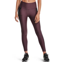 Women's Under Armour HeatGear® Colorblock Panel Ankle Leggings -Under Armor shop 5108435 Ash Plum