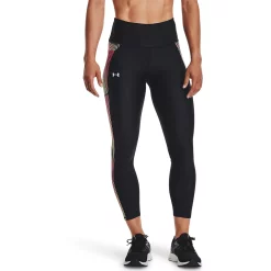 Women's Under Armour HeatGear® Colorblock Panel Ankle Leggings -Under Armor shop 5108435 Black