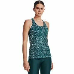 Women's Under Armour HeatGear® Armour Racerback Tank -Under Armor shop 5174177 Tourmaline Teal