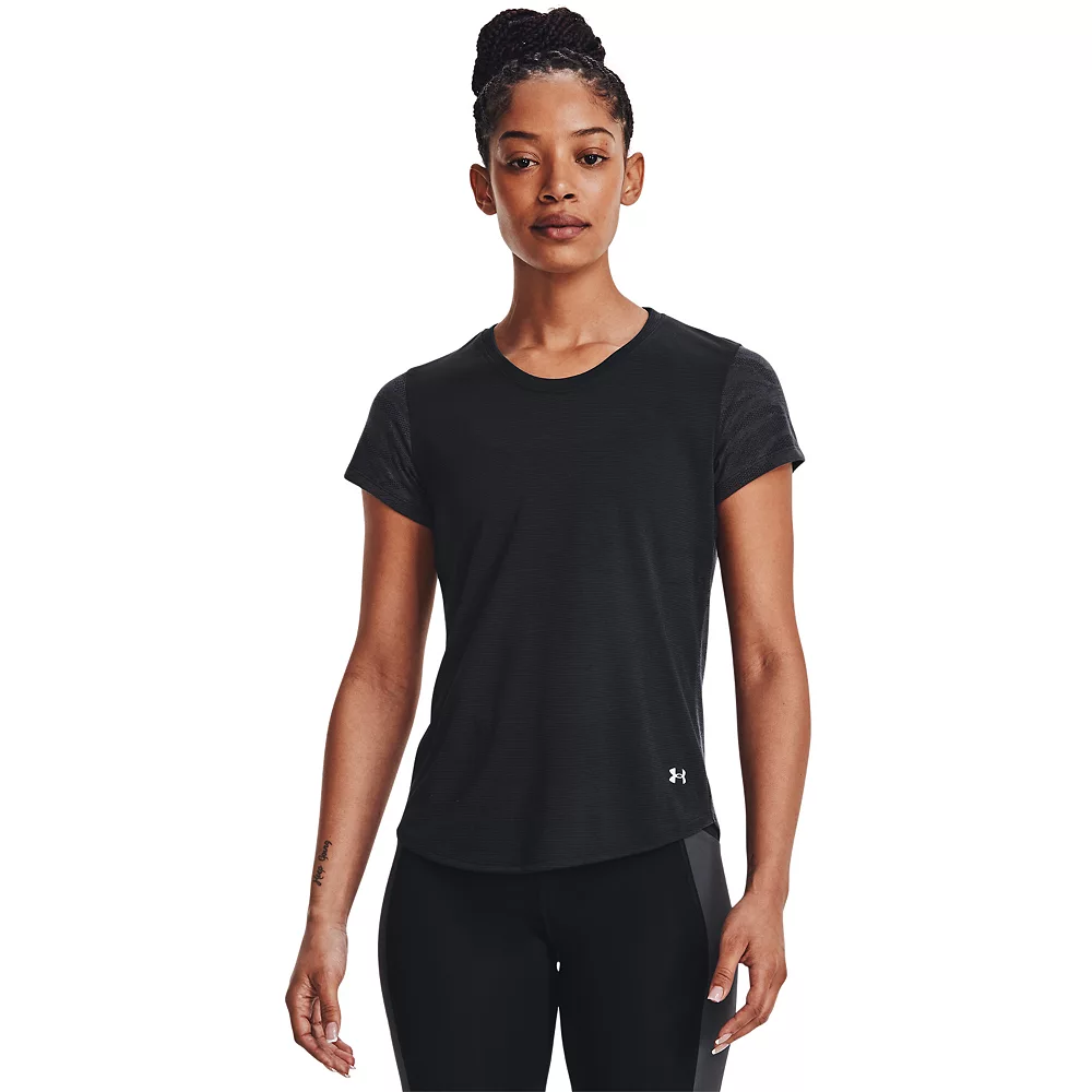 Women's Under Armour Streaker Jacquard Tee Women's Under Armour Streaker Jacquard Tee -Under Armor shop 5175138 Black