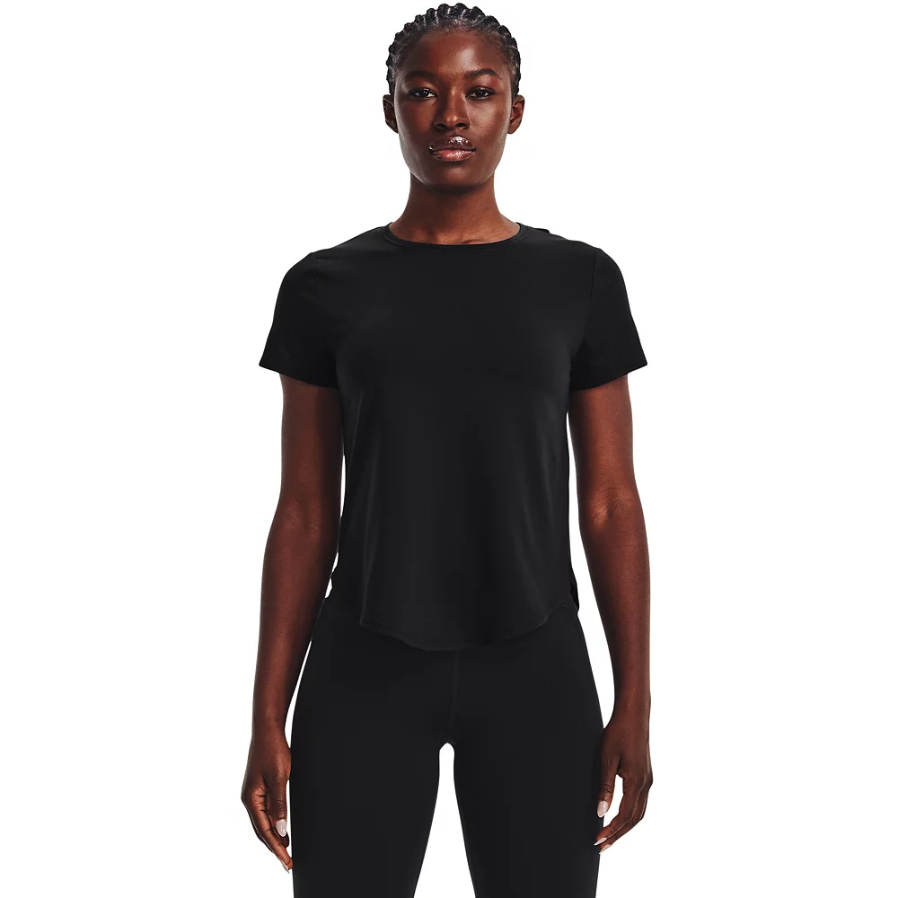 Women's Under Armour Soft Knit Short Sleeve Top Women's Under Armour Soft Knit Short Sleeve Top -Under Armor shop 5178034 Black