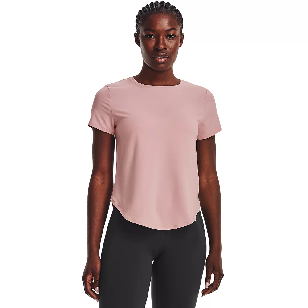 Women's Under Armour Soft Knit Short Sleeve Top Women's Under Armour Soft Knit Short Sleeve Top -Under Armor shop 5178034 Retro Pink