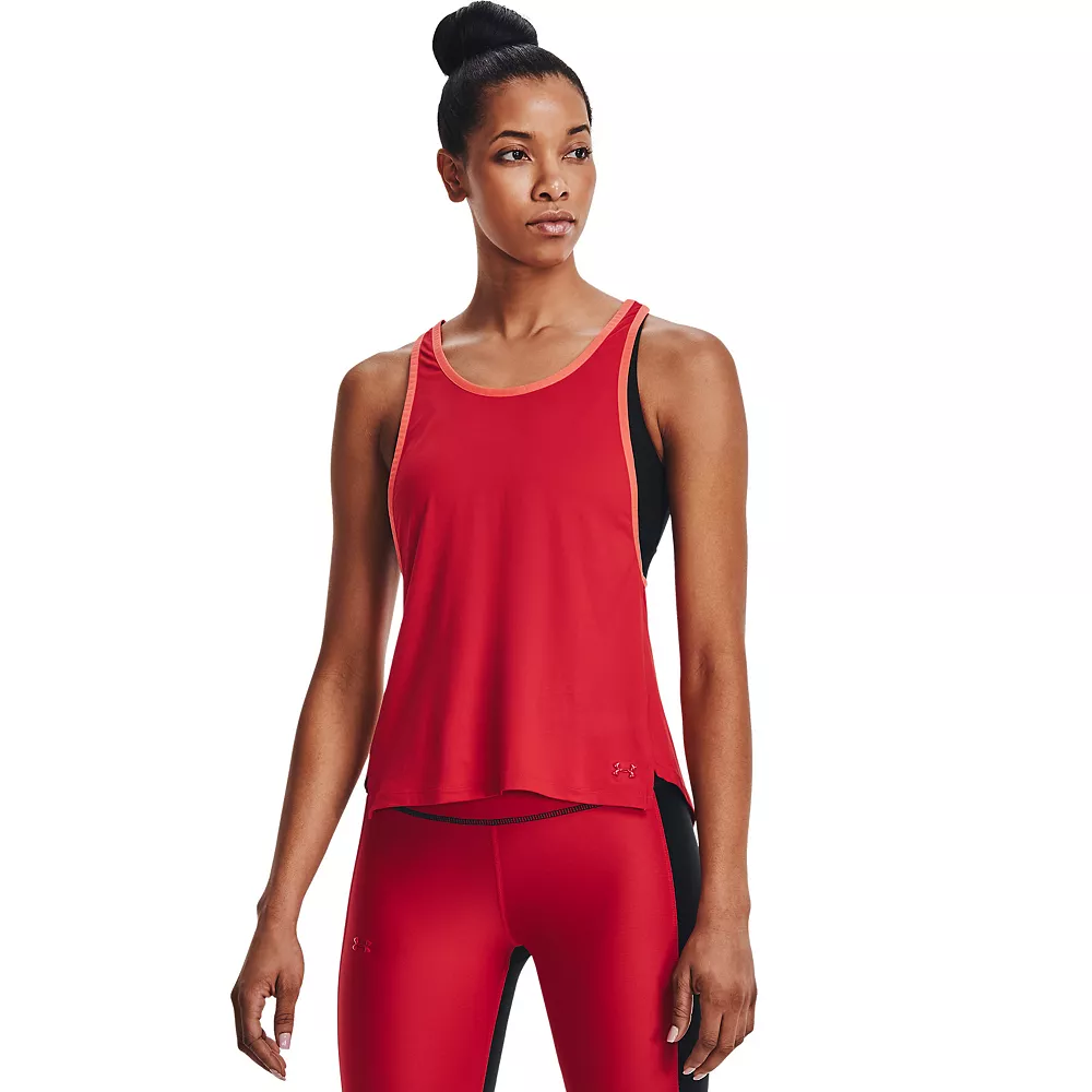 Women's Under Armour Knockout 2-in-1 Tank Women's Under Armour Knockout 2-in-1 Tank -Under Armor shop 5178038 Red Black