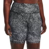 Plus Size Under Armour HeatGear® Printed 8-Inch Bike Shorts