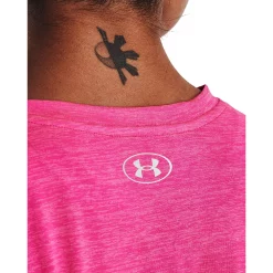 Women's Under Armour Tech™ Twist Script Logo Tee -Under Armor shop 5192241 ALT3