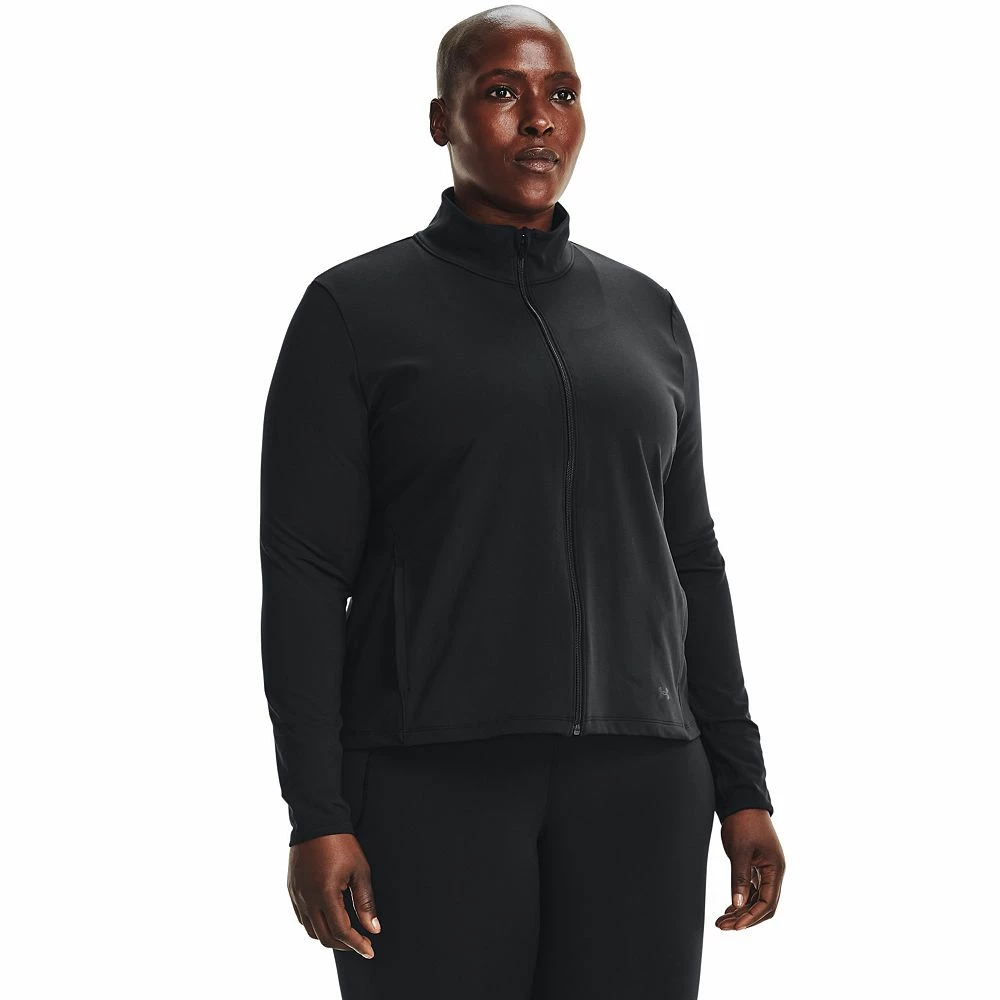 Plus Size Under Armour Motion Full-Zip Jacket Plus Size Under Armour Motion Full-Zip Jacket -Under Armor shop 5199254 Black