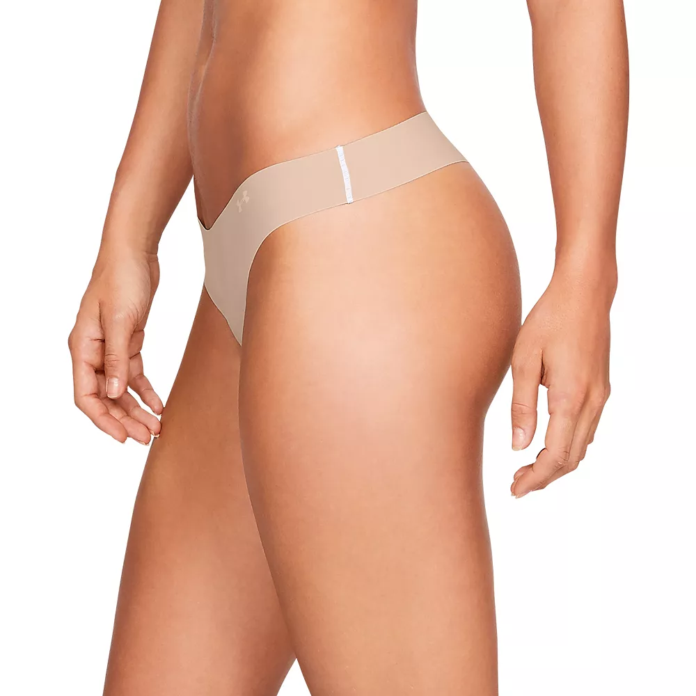 Women's Under Armour 3-pack Pure Stretch Thong Panty Women's Under Armour 3-pack Pure Stretch Thong Panty -Under Armor shop 5243961 ALT