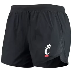 Women's Under Armour Black Cincinnati Bearcats Fly By Run 2.0 Performance Shorts -Under Armor shop 5276380 ALT2