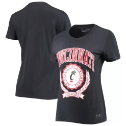 Women's Under Armour Black Cincinnati Bearcats T-Shirt